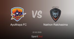 วิเคราะห์บอล Ayutthaya FC vs Nakhon Ratchasima
